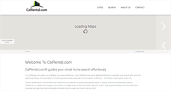 Desktop Screenshot of calrental.com